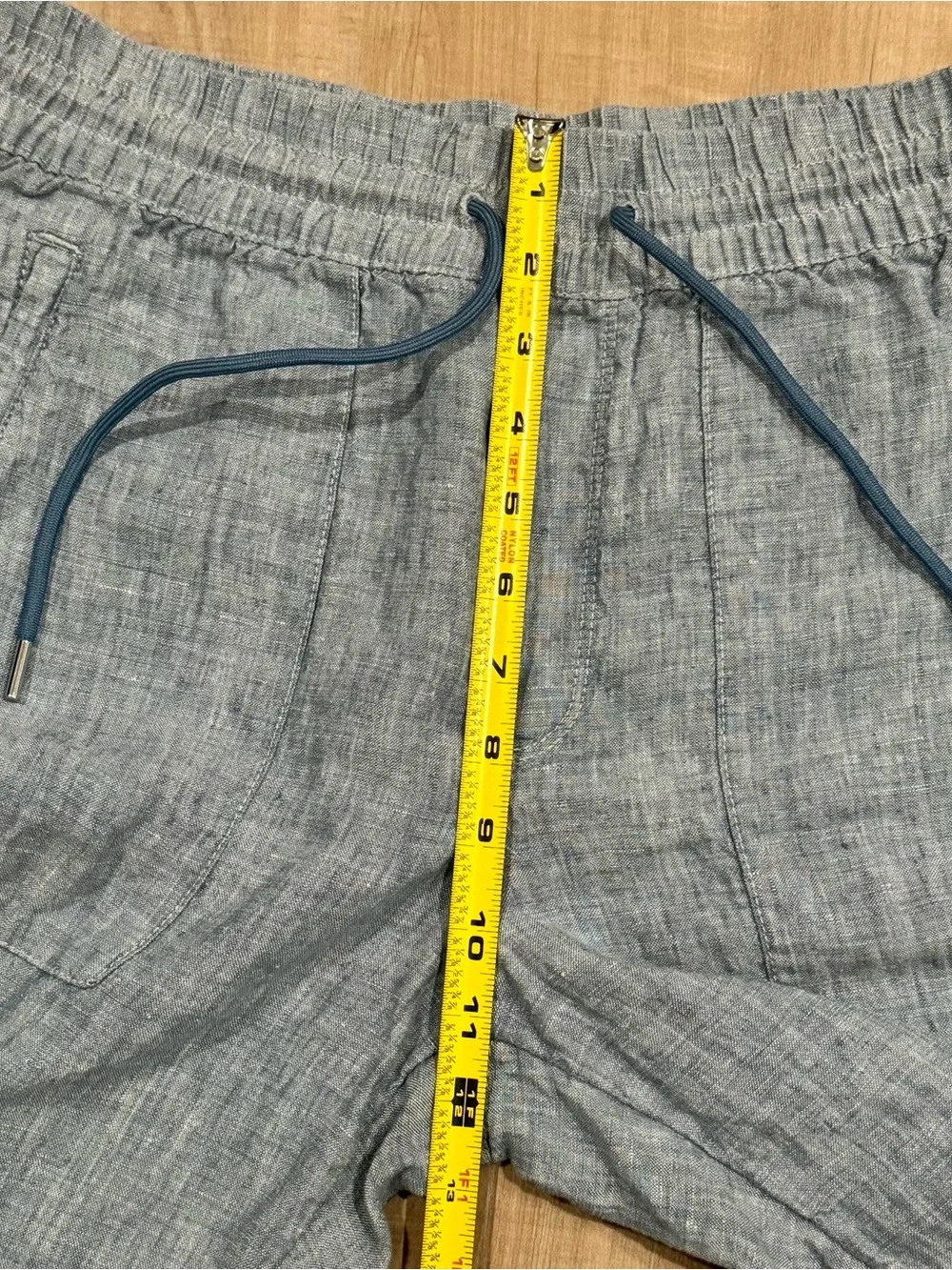 Athleta Sky Blue Elastic Waist Drawstring Joggers